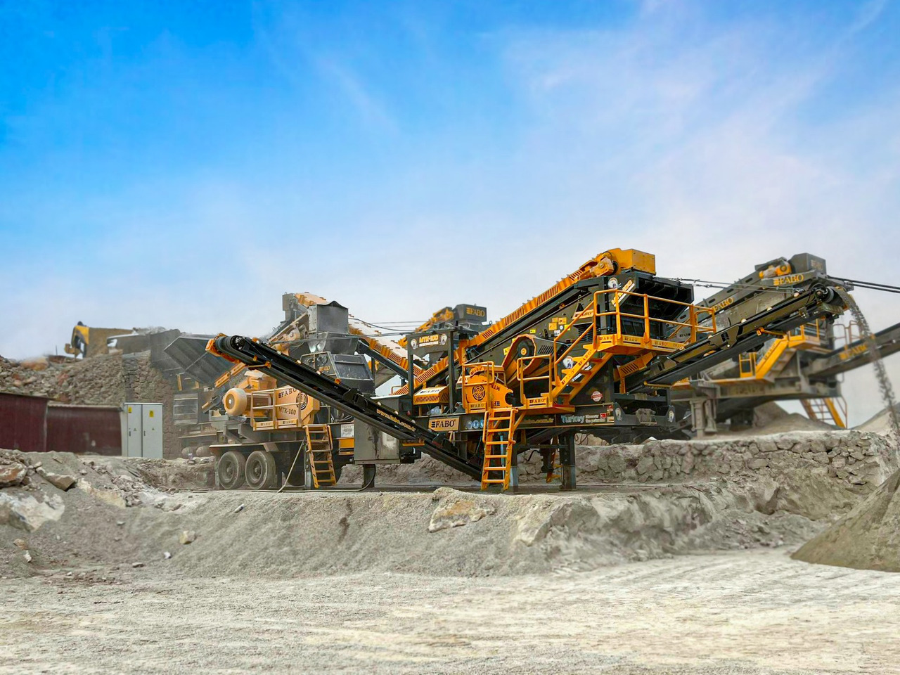 FABO mining machinery - crushing plant - 采矿机械:图1 FABO mining machinery - crushing plant - 采矿机械:图1