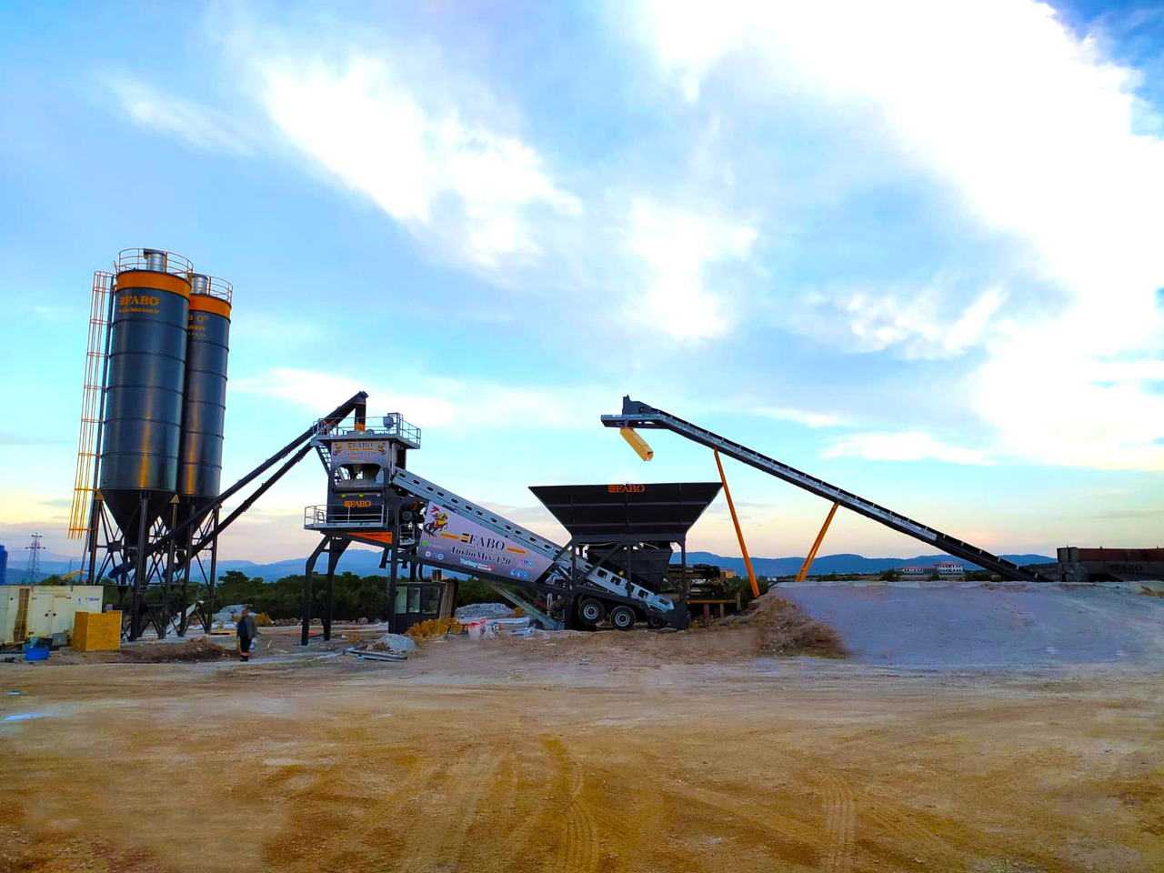 FABO mobile concrete batching plant - 混凝土厂:图5 FABO mobile concrete batching plant - 混凝土厂:图5
