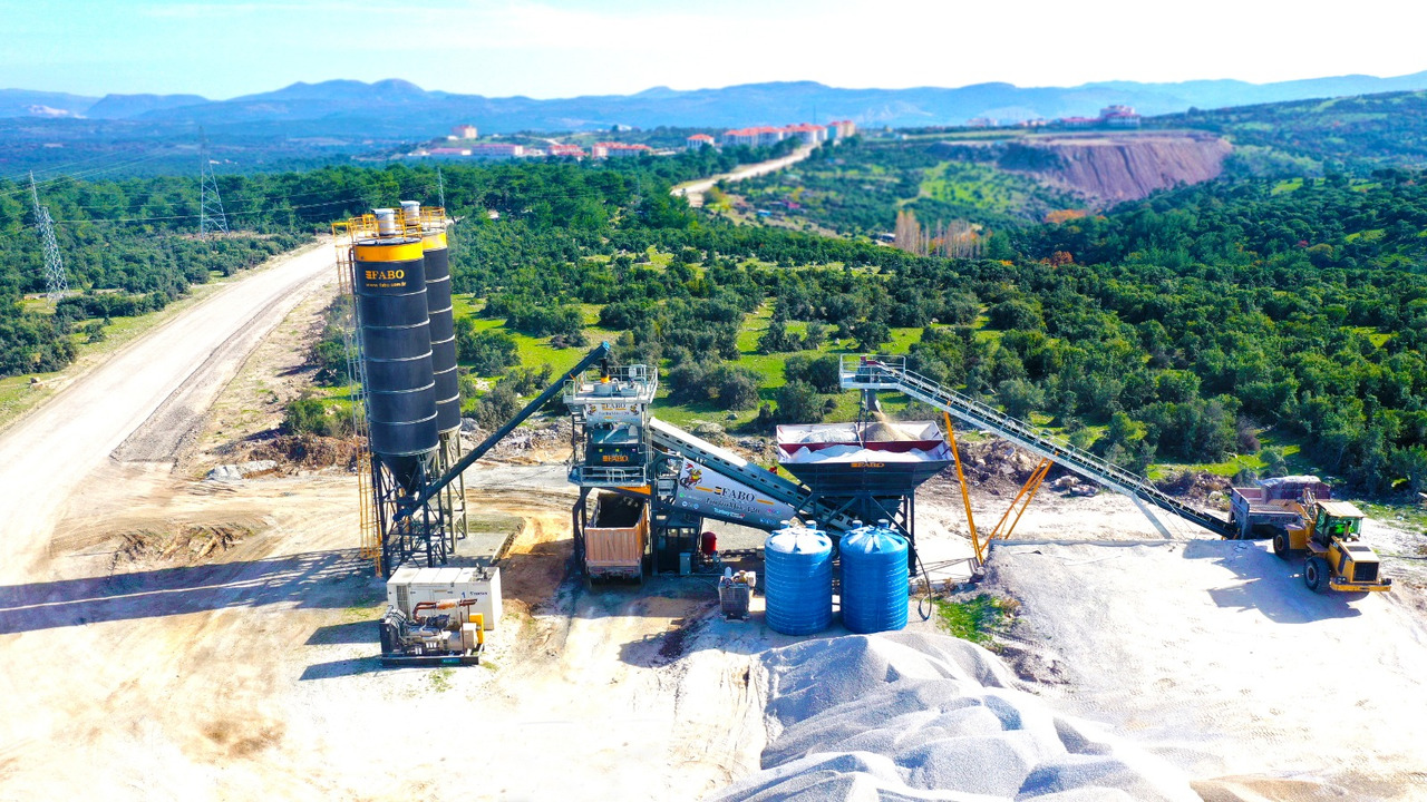 FABO mobile concrete batching plant - 混凝土厂:图3 FABO mobile concrete batching plant - 混凝土厂:图3