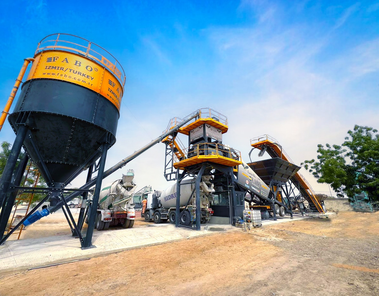 FABO mobile concrete batching plant - 混凝土厂:图3 FABO mobile concrete batching plant - 混凝土厂:图3