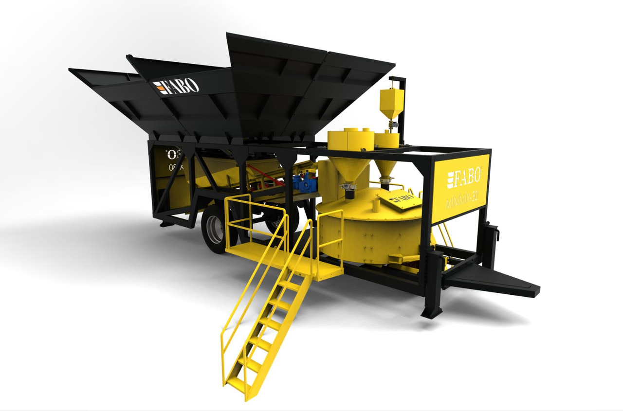 新的 混凝土厂 FABO mobile concrete batching plant:图9 新的 混凝土厂 FABO mobile concrete batching plant:图9