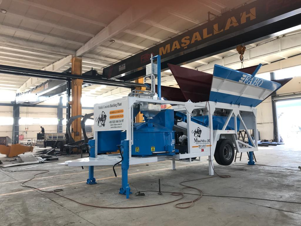 新的 混凝土厂 FABO mobile concrete batching plant：图8