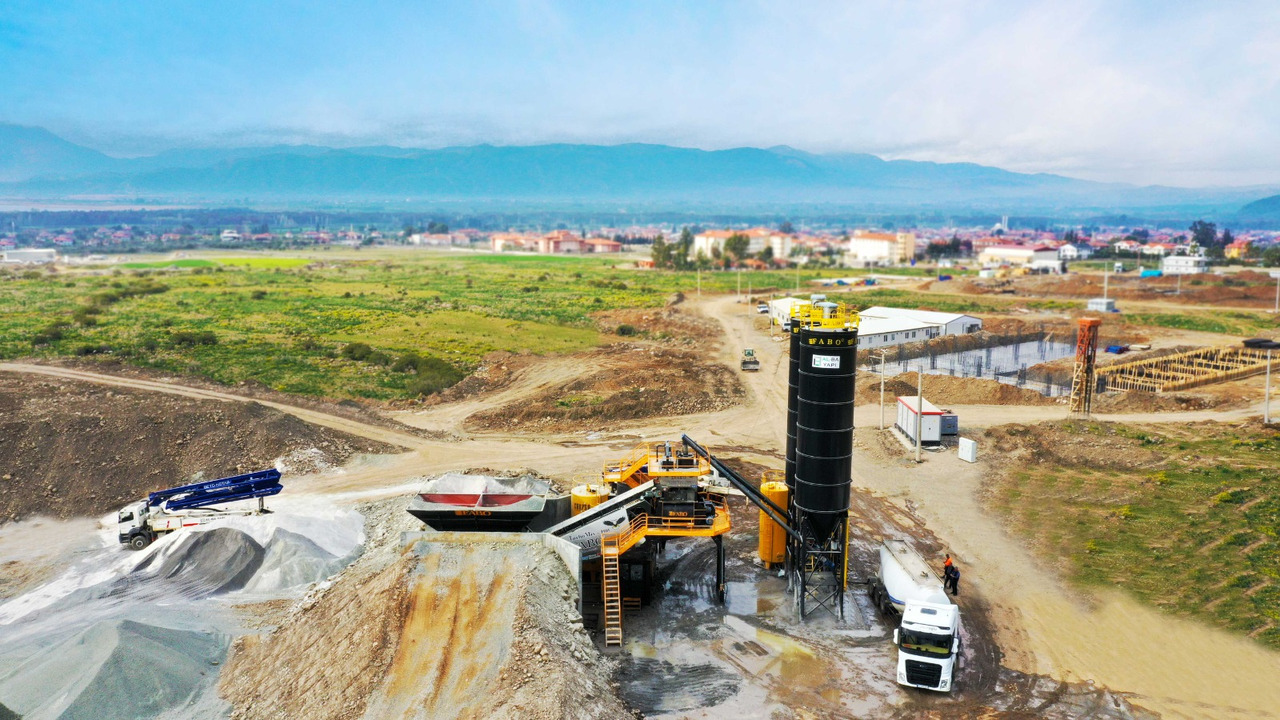 FABO mobile concrete batching plant - 混凝土厂:图4 FABO mobile concrete batching plant - 混凝土厂:图4