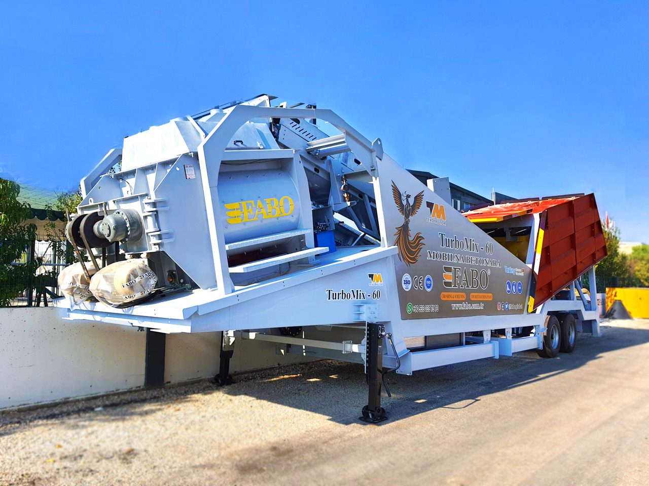 FABO mobile concrete batching plant - 混凝土厂:图5 FABO mobile concrete batching plant - 混凝土厂:图5