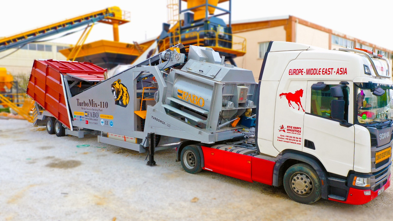 FABO mobile concrete batching plant - 混凝土厂:图4 FABO mobile concrete batching plant - 混凝土厂:图4