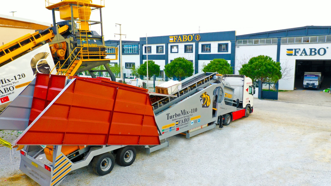 FABO mobile concrete batching plant - 混凝土厂:图1 FABO mobile concrete batching plant - 混凝土厂:图1