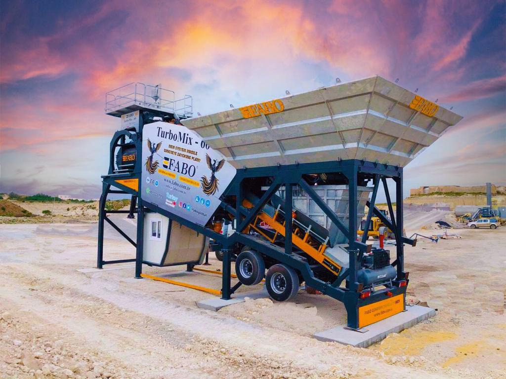 FABO mobile concrete batching plant - 混凝土厂:图4 FABO mobile concrete batching plant - 混凝土厂:图4