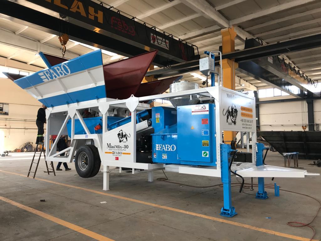 FABO mobile concrete batching plant - 混凝土厂:图2 FABO mobile concrete batching plant - 混凝土厂:图2