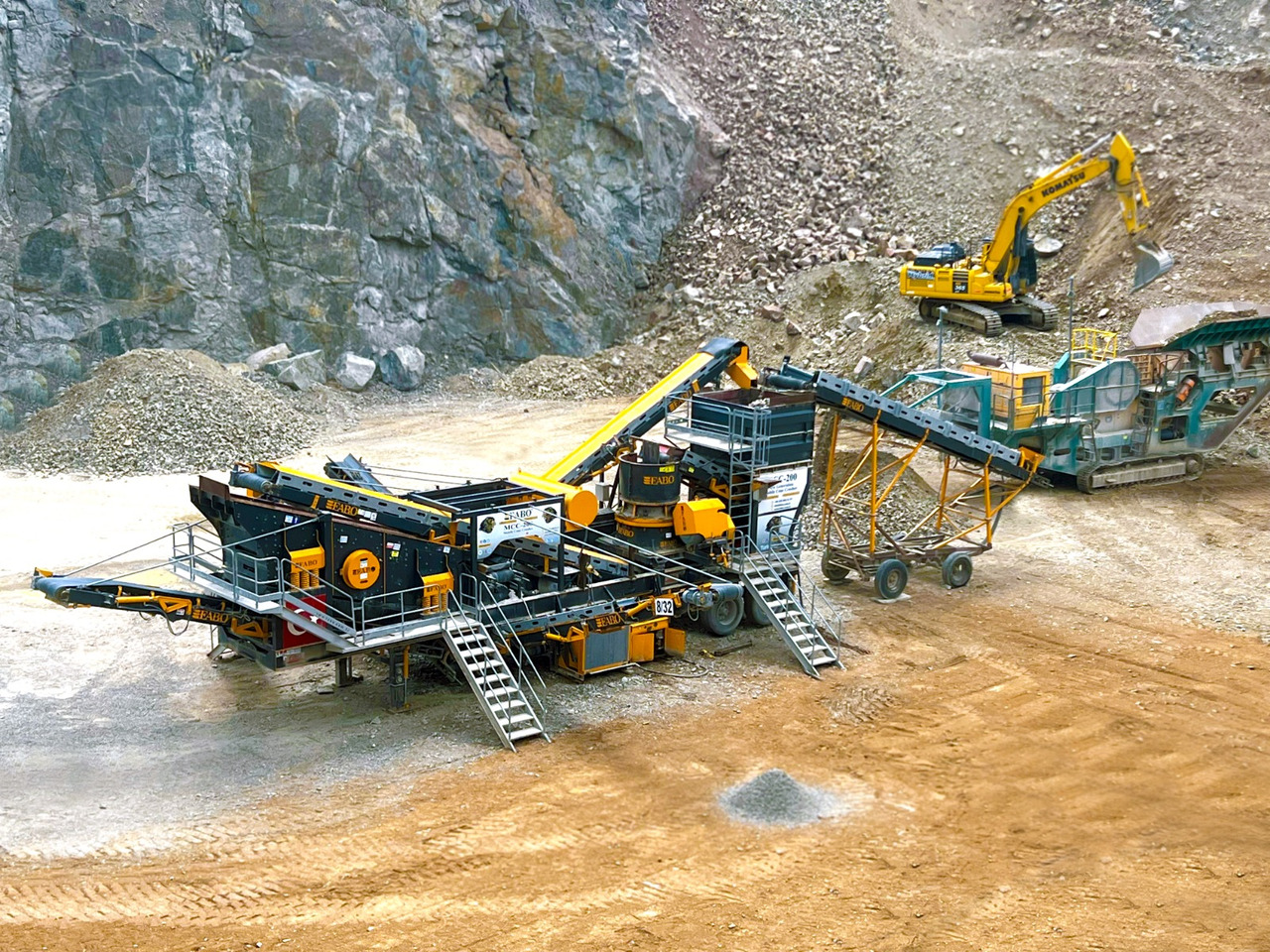 FABO mobile cone crusher - 圆锥破碎机:图3 FABO mobile cone crusher - 圆锥破碎机:图3