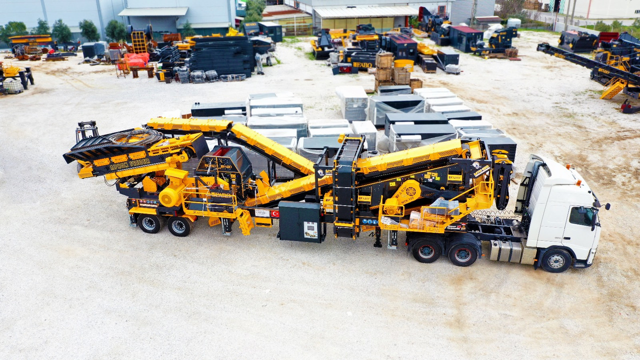 FABO mobile impact crusher - 反击式破碎机:图2 FABO mobile impact crusher - 反击式破碎机:图2