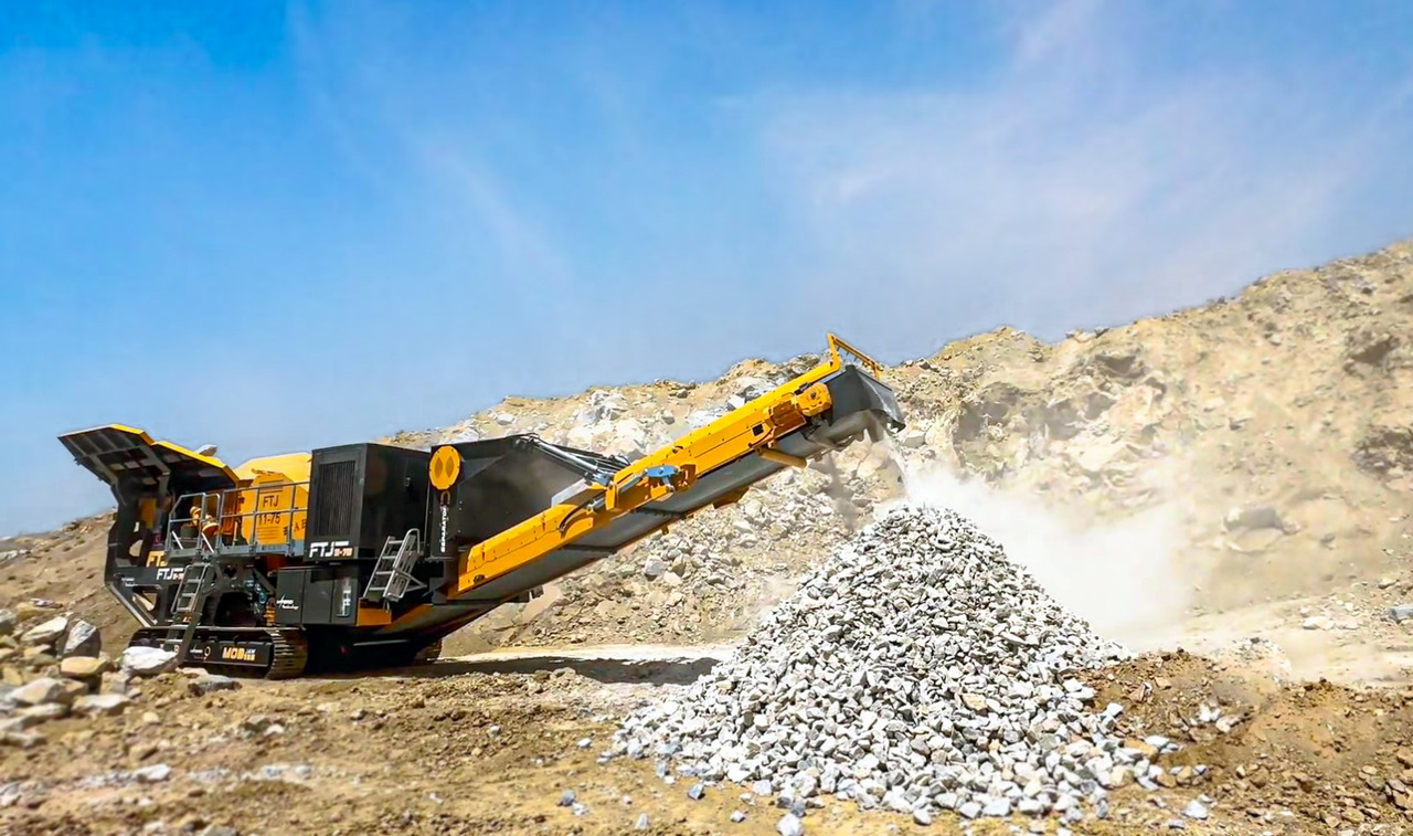 FABO mobile jaw crusher - 颚式破碎机:图1 FABO mobile jaw crusher - 颚式破碎机:图1