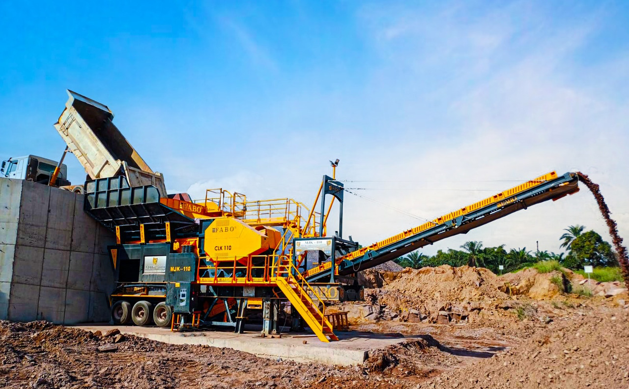 FABO mobile jaw crusher - 颚式破碎机:图1 FABO mobile jaw crusher - 颚式破碎机:图1