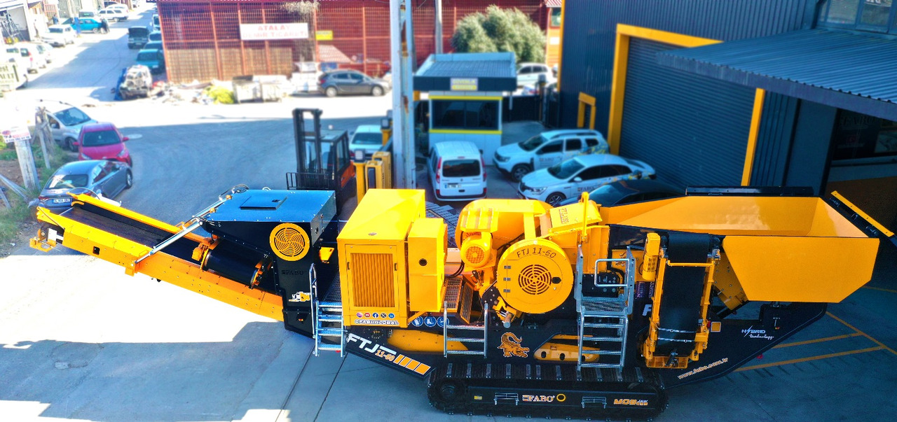 FABO mobile jaw crusher - 颚式破碎机:图1 FABO mobile jaw crusher - 颚式破碎机:图1