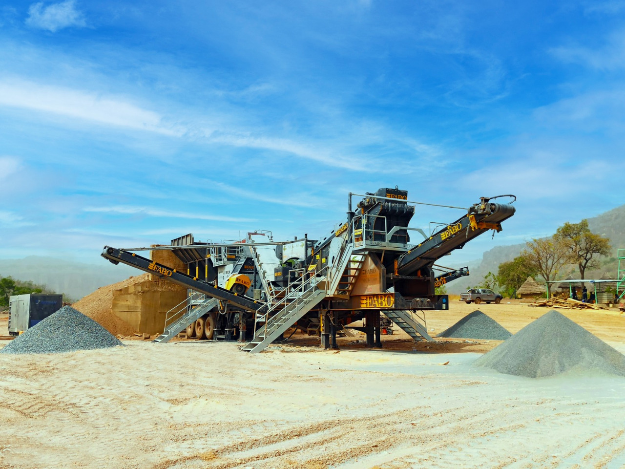 FABO mobile jaw crusher - 颚式破碎机:图1 FABO mobile jaw crusher - 颚式破碎机:图1