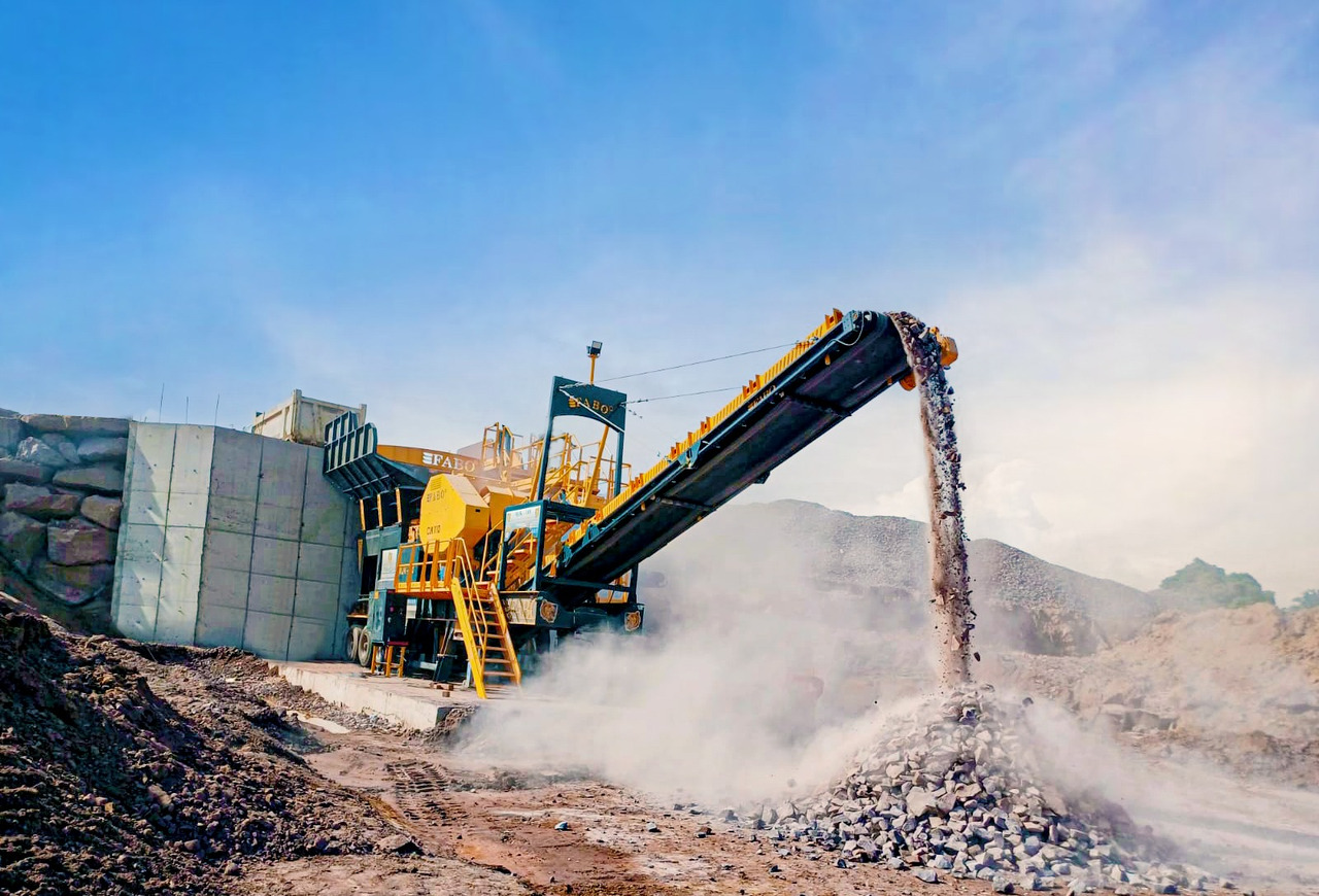 FABO mobile jaw crusher - 颚式破碎机:图2 FABO mobile jaw crusher - 颚式破碎机:图2