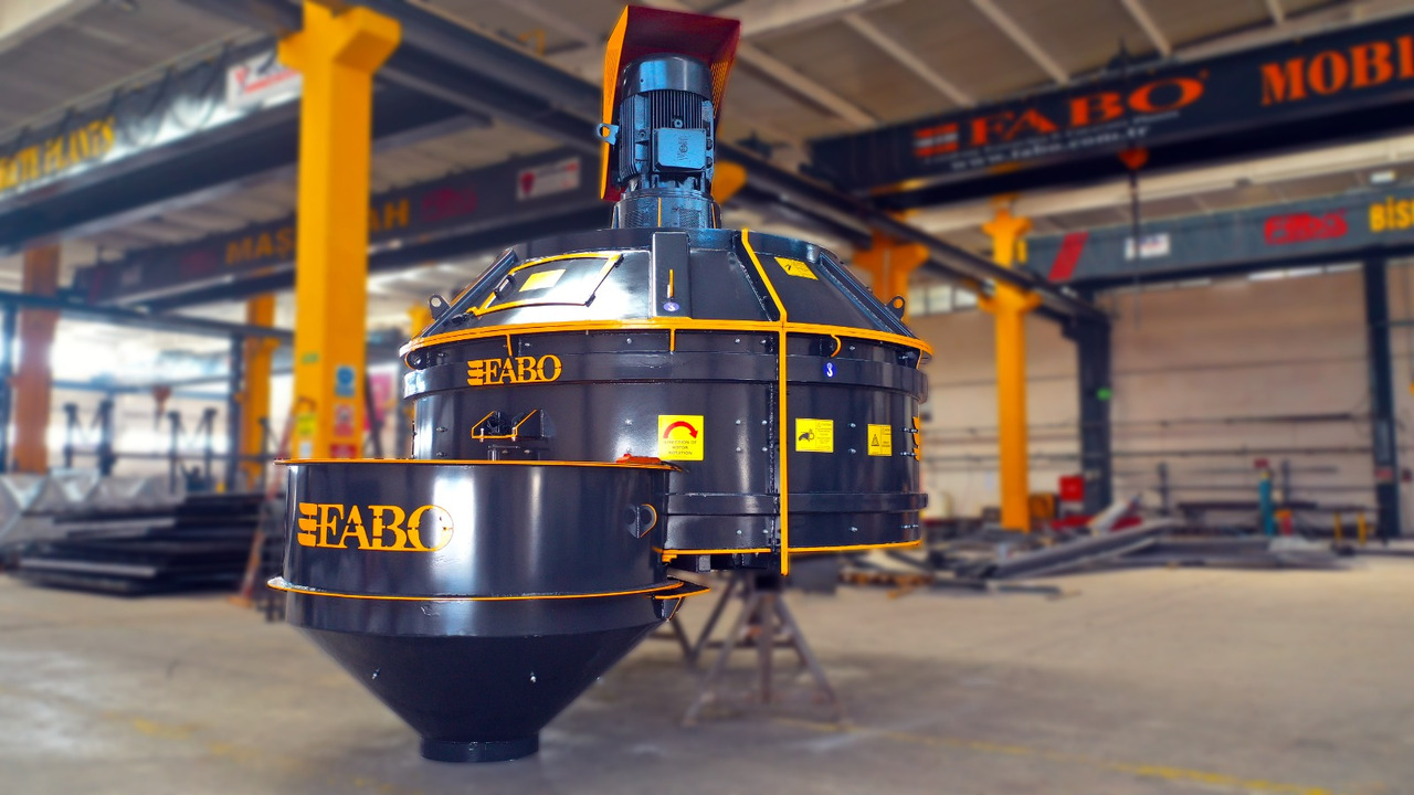 FABO twin shaft mixer - 混凝土搅拌机:图3 FABO twin shaft mixer - 混凝土搅拌机:图3