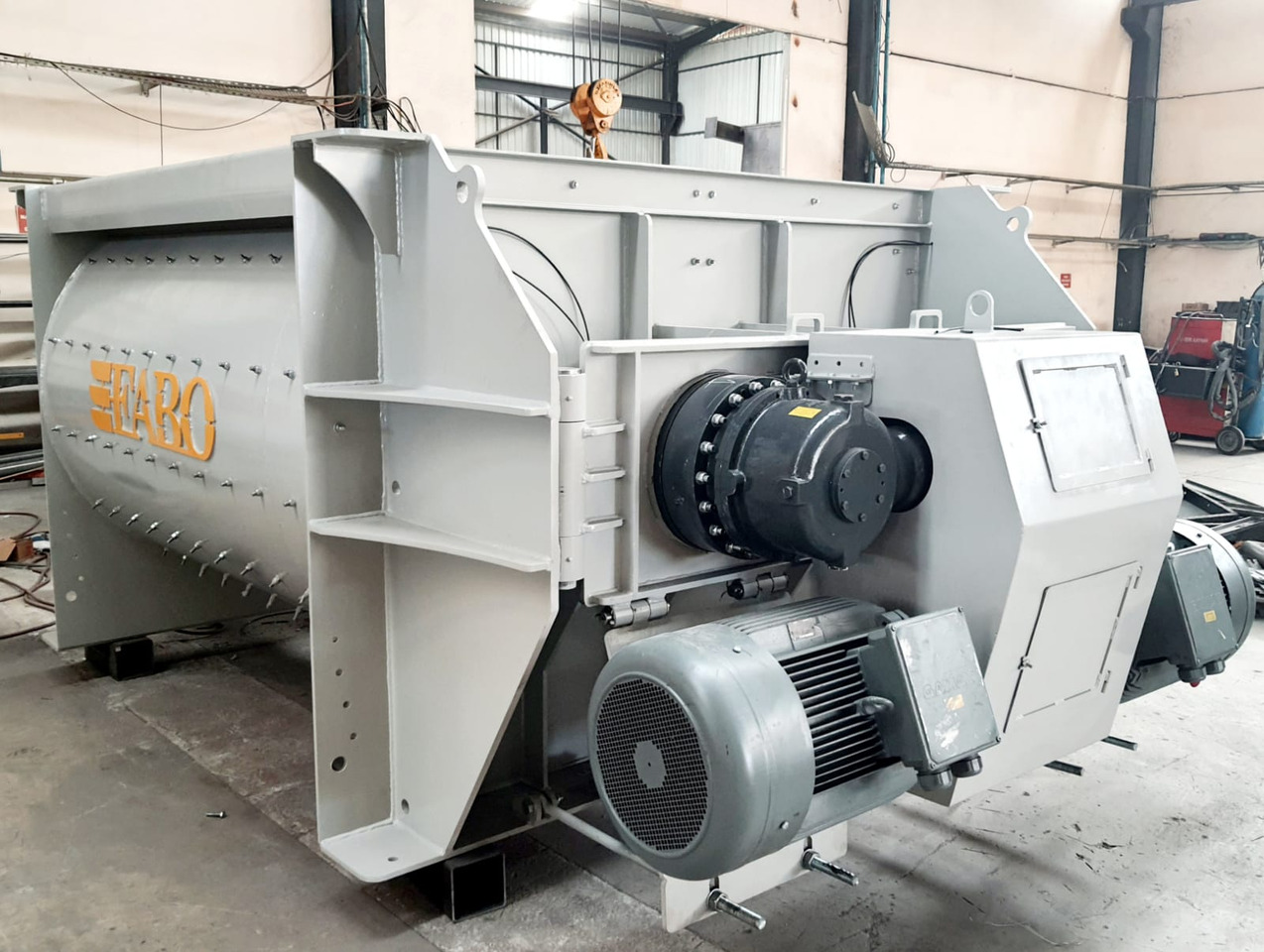 FABO twin shaft mixer - 混凝土搅拌机:图5 FABO twin shaft mixer - 混凝土搅拌机:图5