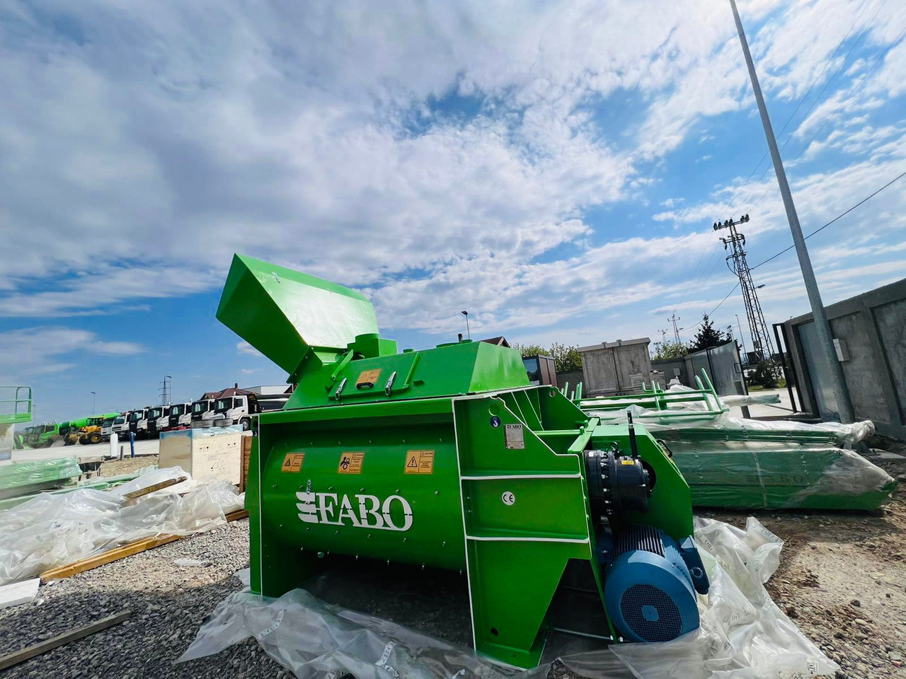 FABO twin shaft mixer - 混凝土搅拌机:图3 FABO twin shaft mixer - 混凝土搅拌机:图3