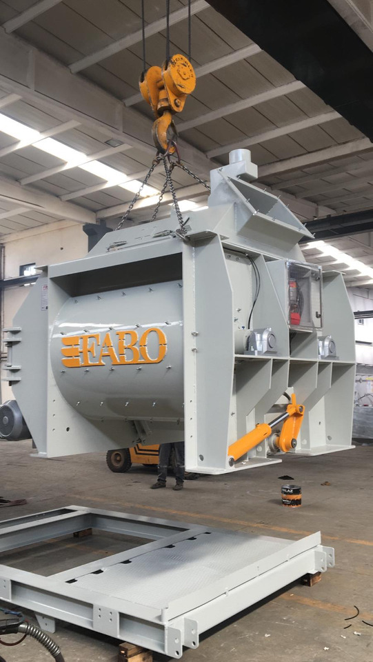 FABO twin shaft mixer - 混凝土搅拌机:图4 FABO twin shaft mixer - 混凝土搅拌机:图4