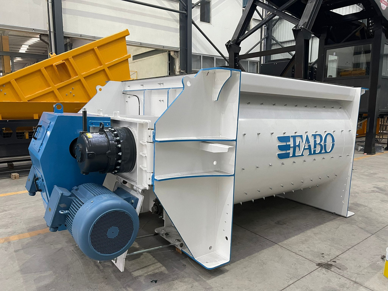 FABO twin shaft mixer - 混凝土搅拌机:图1 FABO twin shaft mixer - 混凝土搅拌机:图1