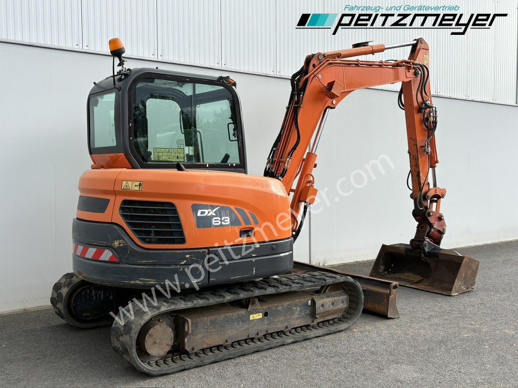 Doosan Kettenbagger DX 63-3 PowerTilt 070 , MS 03, mehrfach vorhanden - 小型挖掘机:图4 Doosan Kettenbagger DX 63-3 PowerTilt 070 , MS 03, mehrfach vorhanden - 小型挖掘机:图4