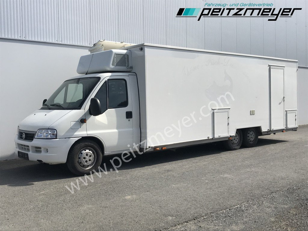 IVECO FIAT (I) Ducato Verkaufswagen 6,5 m - Motor neu vor 21 TKM + Kühltheke, Fritteuse - 自动售货卡车:图1 IVECO FIAT (I) Ducato Verkaufswagen 6,5 m - Motor neu vor 21 TKM + Kühltheke, Fritteuse - 自动售货卡车:图1