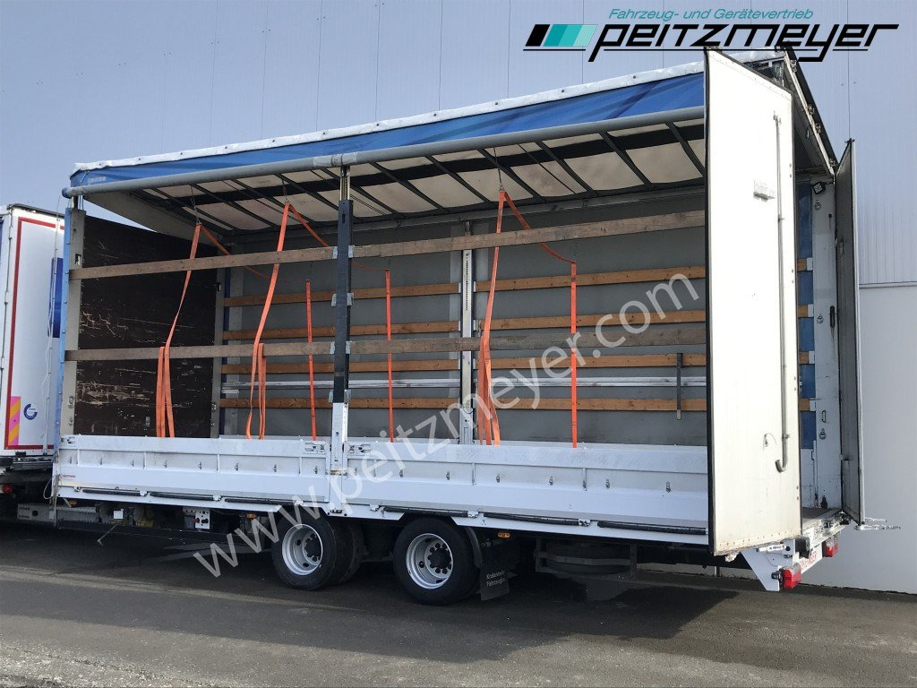 KRUKENMEIER Jumboanhänger TLPS 16,4, Hubdach, Edscha, verzinkt RSAB - 栏板式/ 平板拖车:图2 KRUKENMEIER Jumboanhänger TLPS 16,4, Hubdach, Edscha, verzinkt RSAB - 栏板式/ 平板拖车:图2