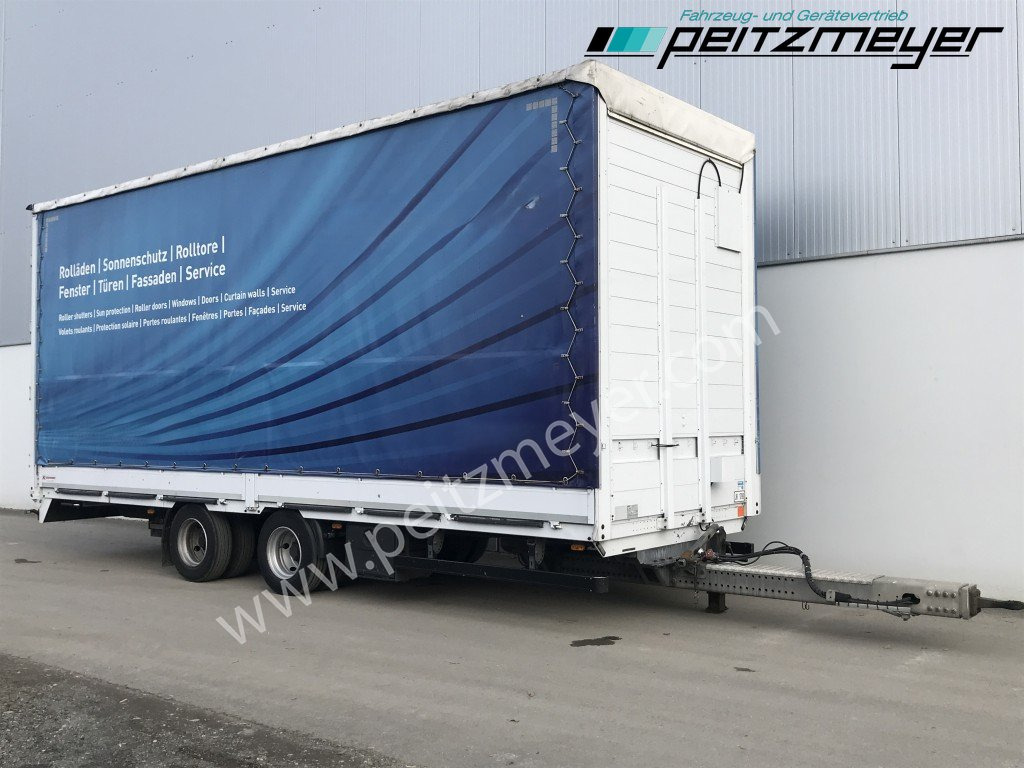 KRUKENMEIER Jumboanhänger TLPS 16,4, Hubdach, Edscha, verzinkt RSAB - 栏板式/ 平板拖车:图4 KRUKENMEIER Jumboanhänger TLPS 16,4, Hubdach, Edscha, verzinkt RSAB - 栏板式/ 平板拖车:图4