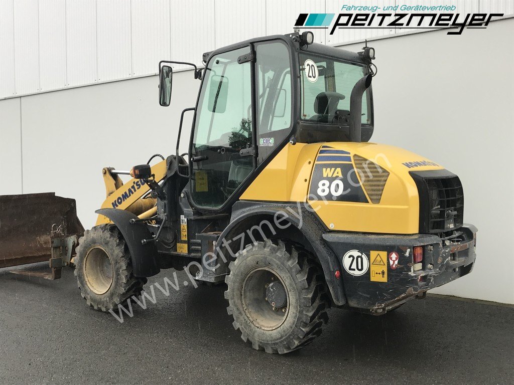 Komatsu RADLADER WA 80-6 Palettengabel und Standardschaufel - 轮式装载机:图4 Komatsu RADLADER WA 80-6 Palettengabel und Standardschaufel - 轮式装载机:图4