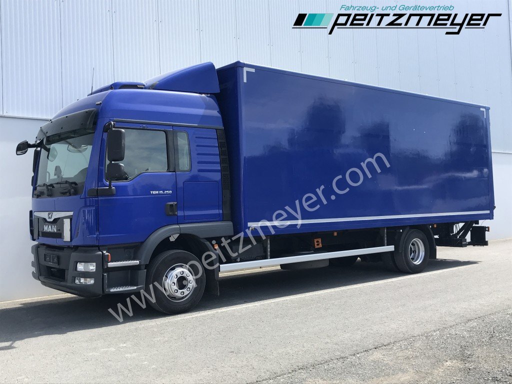 MAN TGM 15.250 BL, Klima+Standklima, LBW, AHK Schaltgetriebe, Scheckheft - 厢式卡车:图1 MAN TGM 15.250 BL, Klima+Standklima, LBW, AHK Schaltgetriebe, Scheckheft - 厢式卡车:图1