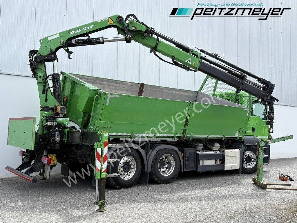 MAN TGS 26.460 FL 6x2 Kipper+Kran+Funk Lenkachse, 2-Seitenkipper, Atlas 172.3 - 翻斗车, 起重车:图4 MAN TGS 26.460 FL 6x2 Kipper+Kran+Funk Lenkachse, 2-Seitenkipper, Atlas 172.3 - 翻斗车, 起重车:图4