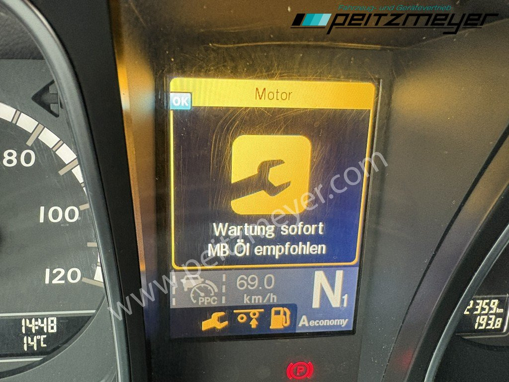 侧帘卡车 MERCEDES-BENZ Actros 2542 LL BDF Pritsche + Mitnahmestapler komplett：图17