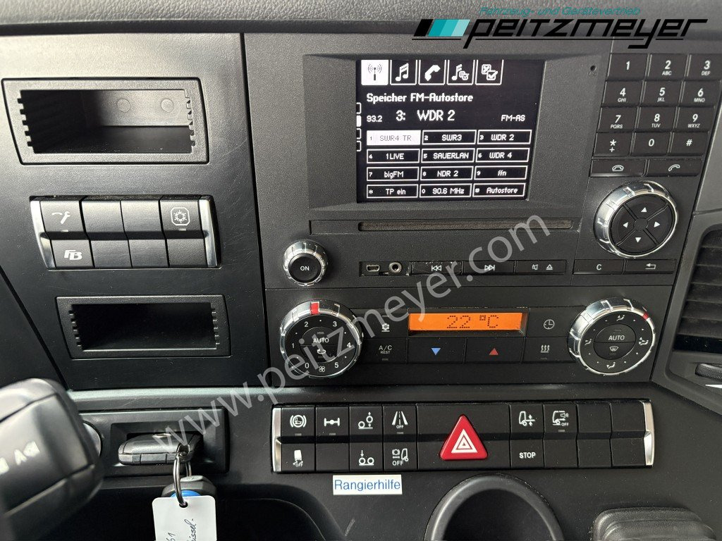 侧帘卡车 MERCEDES-BENZ Actros 2542 LL BDF Pritsche + Mitnahmestapler komplett：图15