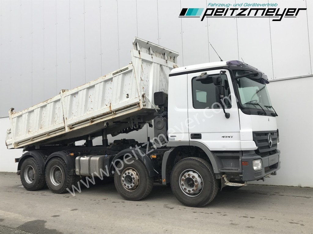 MERCEDES-BENZ Actros 4141 K 8x4 Bordmatik, 3 Pedale Meiller 3-Seitenkipper - 翻斗车:图2 MERCEDES-BENZ Actros 4141 K 8x4 Bordmatik, 3 Pedale Meiller 3-Seitenkipper - 翻斗车:图2