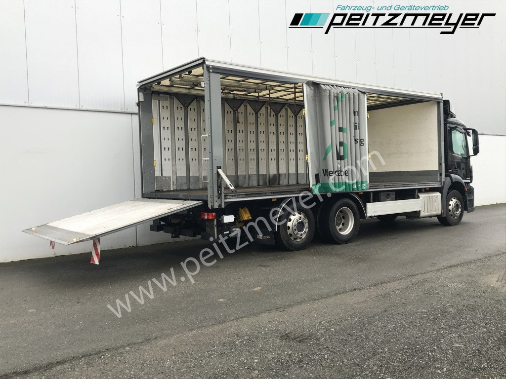 MERCEDES-BENZ Antos 2543 LL Getränke Schiebeplane Retarder, 2 x AHK, LBW 2 t., Lenkachse - 饮料运输车:图3 MERCEDES-BENZ Antos 2543 LL Getränke Schiebeplane Retarder, 2 x AHK, LBW 2 t., Lenkachse - 饮料运输车:图3
