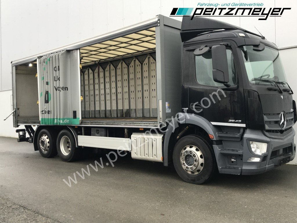 MERCEDES-BENZ Antos 2543 LL Getränke Schiebeplane Retarder, 2 x AHK, LBW 2 t., Lenkachse - 饮料运输车:图2 MERCEDES-BENZ Antos 2543 LL Getränke Schiebeplane Retarder, 2 x AHK, LBW 2 t., Lenkachse - 饮料运输车:图2