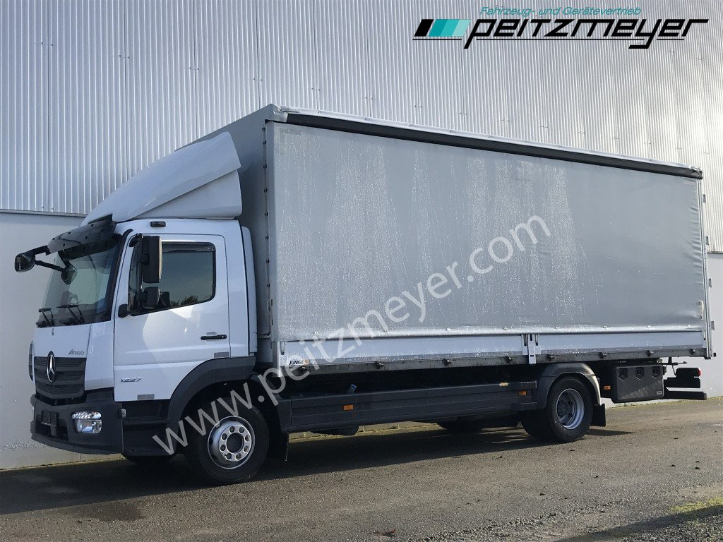 MERCEDES-BENZ Atego 1227 L Pritsche m. Hecktüren - 侧帘卡车:图1 MERCEDES-BENZ Atego 1227 L Pritsche m. Hecktüren - 侧帘卡车:图1