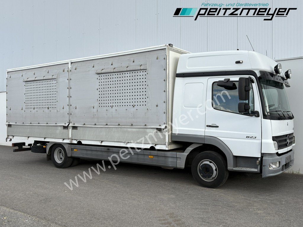 MERCEDES-BENZ Atego 823 L Geflügelpritsche L - Fahrerhaus, Klima, 2 x AHK - 厢式卡车:图4 MERCEDES-BENZ Atego 823 L Geflügelpritsche L - Fahrerhaus, Klima, 2 x AHK - 厢式卡车:图4