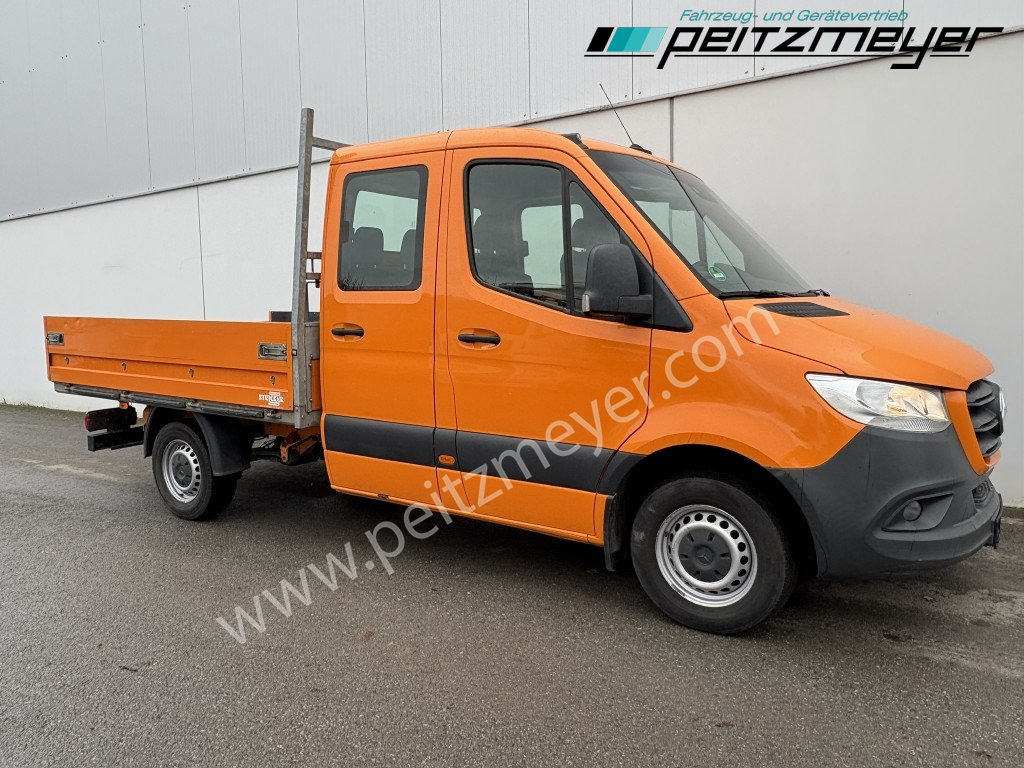 MERCEDES-BENZ Sprinter 314 CDI Doka Pritsche, Klima, Standh., AHK 2,8 t. - 平板货车, 康比货车:图2 MERCEDES-BENZ Sprinter 314 CDI Doka Pritsche, Klima, Standh., AHK 2,8 t. - 平板货车, 康比货车:图2