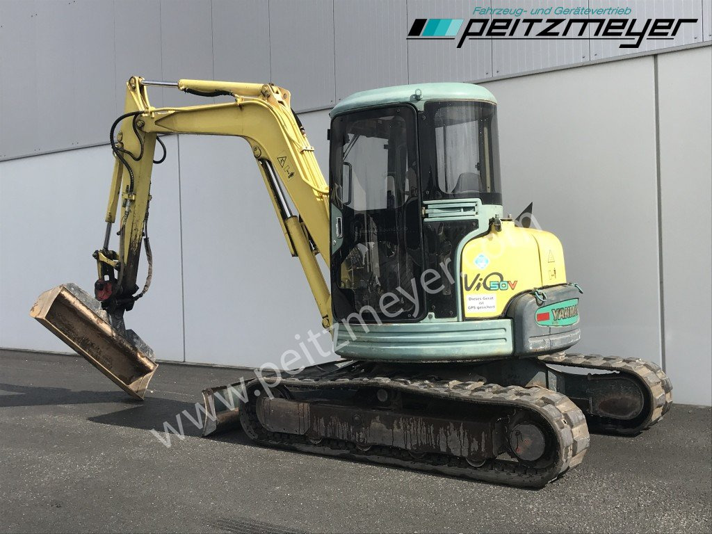 YANMAR MINIBAGGER VIO 50 V hydr. Schwenklöffel - 小型挖掘机:图3 YANMAR MINIBAGGER VIO 50 V hydr. Schwenklöffel - 小型挖掘机:图3