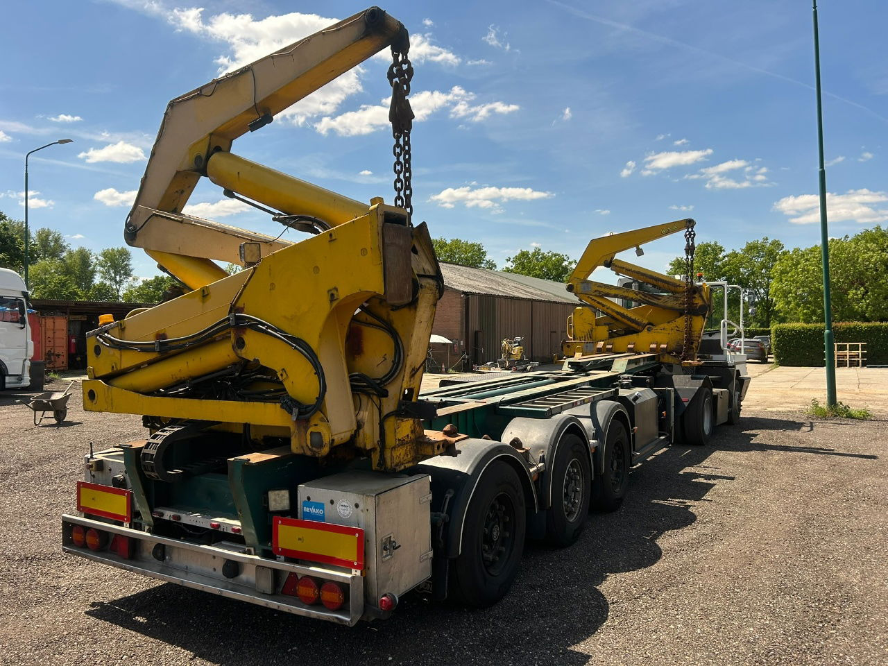 Hammar 195 HC / 20 ft, 2 x 20 ft 40 ft HC, power pack Diesel, Wireless controlle - 集装箱运输车/ 可拆卸车身的半拖车:图3 Hammar 195 HC / 20 ft, 2 x 20 ft 40 ft HC, power pack Diesel, Wireless controlle - 集装箱运输车/ 可拆卸车身的半拖车:图3