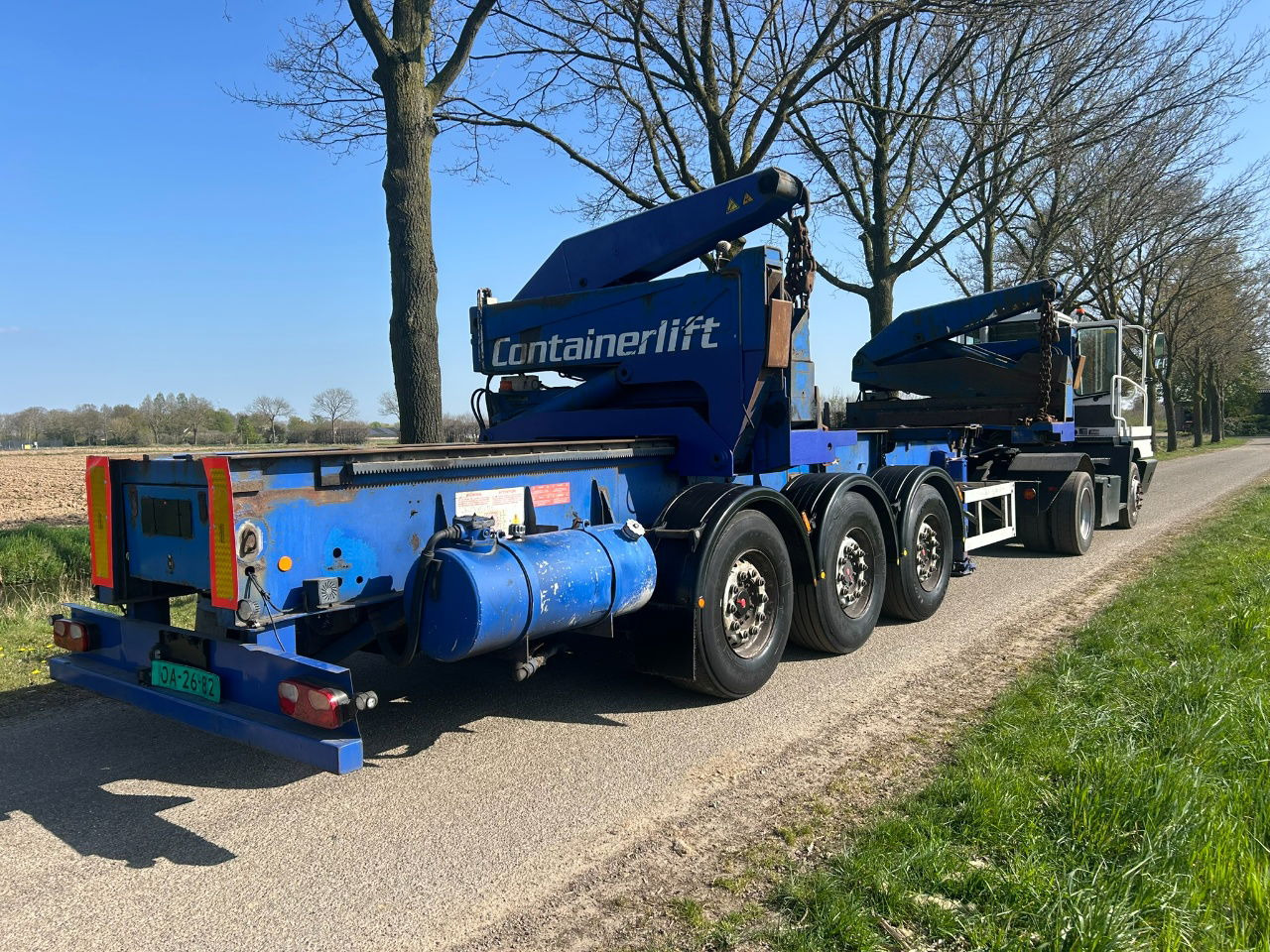 Pacton Steelbro MK6 Side loader / 20 - 40 ft / own diesel power pack / saf disc braks - 集装箱运输车/ 可拆卸车身的半拖车:图2 Pacton Steelbro MK6 Side loader / 20 - 40 ft / own diesel power pack / saf disc braks - 集装箱运输车/ 可拆卸车身的半拖车:图2