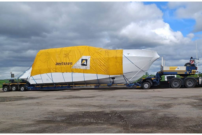 Faymonville STBZ-4VA (Hydr. vesseldeck 8+4,5+4,2+6m) - 低装载拖车:图1 Faymonville STBZ-4VA (Hydr. vesseldeck 8+4,5+4,2+6m) - 低装载拖车:图1