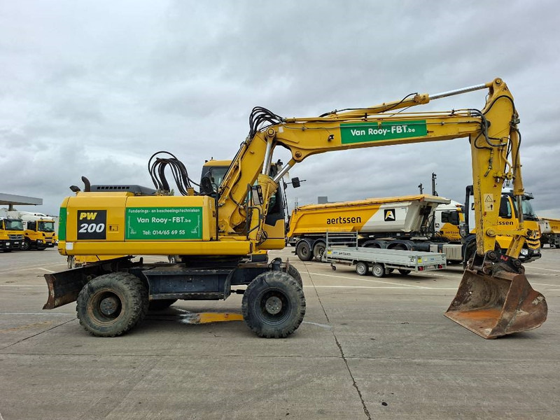 Komatsu PW 200-7H - 轮式挖掘机:图4 Komatsu PW 200-7H - 轮式挖掘机:图4