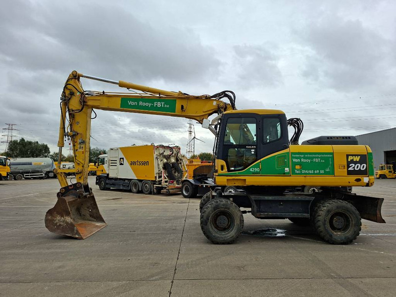 Komatsu PW 200-7H - 轮式挖掘机:图1 Komatsu PW 200-7H - 轮式挖掘机:图1