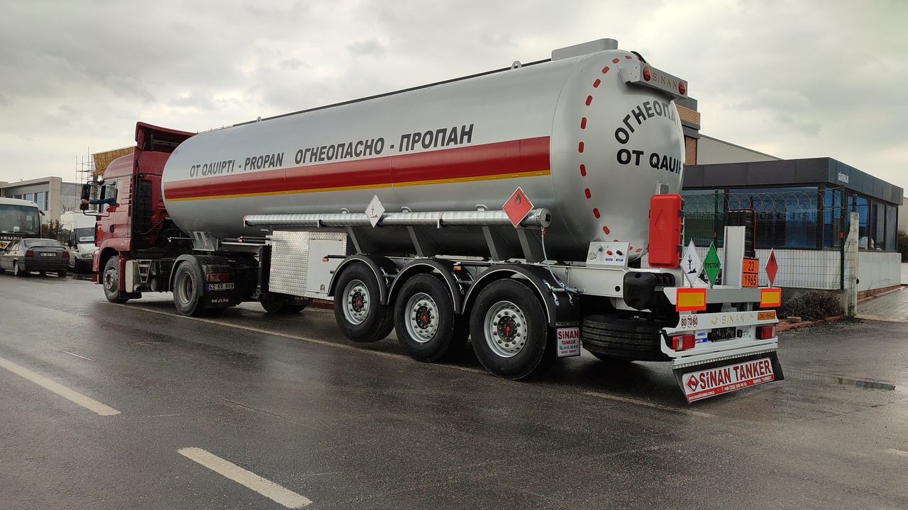 Sinan tanker LPG tanker - Газовоз - 液罐半拖车:图3 Sinan tanker LPG tanker - Газовоз - 液罐半拖车:图3