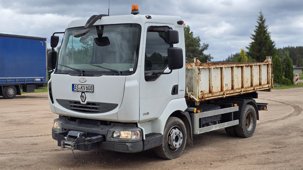 RENAULT Midlum 190DX winch. Original mileage 46'000km. - 翻斗车:图3 RENAULT Midlum 190DX winch. Original mileage 46'000km. - 翻斗车:图3