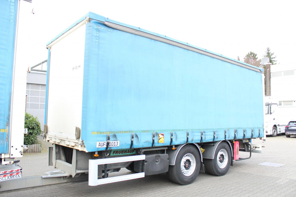 Fruehauf Fruehauf 2-Achser SAF Edscha Alu Bordwände - 侧帘拖车:图1 Fruehauf Fruehauf 2-Achser SAF Edscha Alu Bordwände - 侧帘拖车:图1