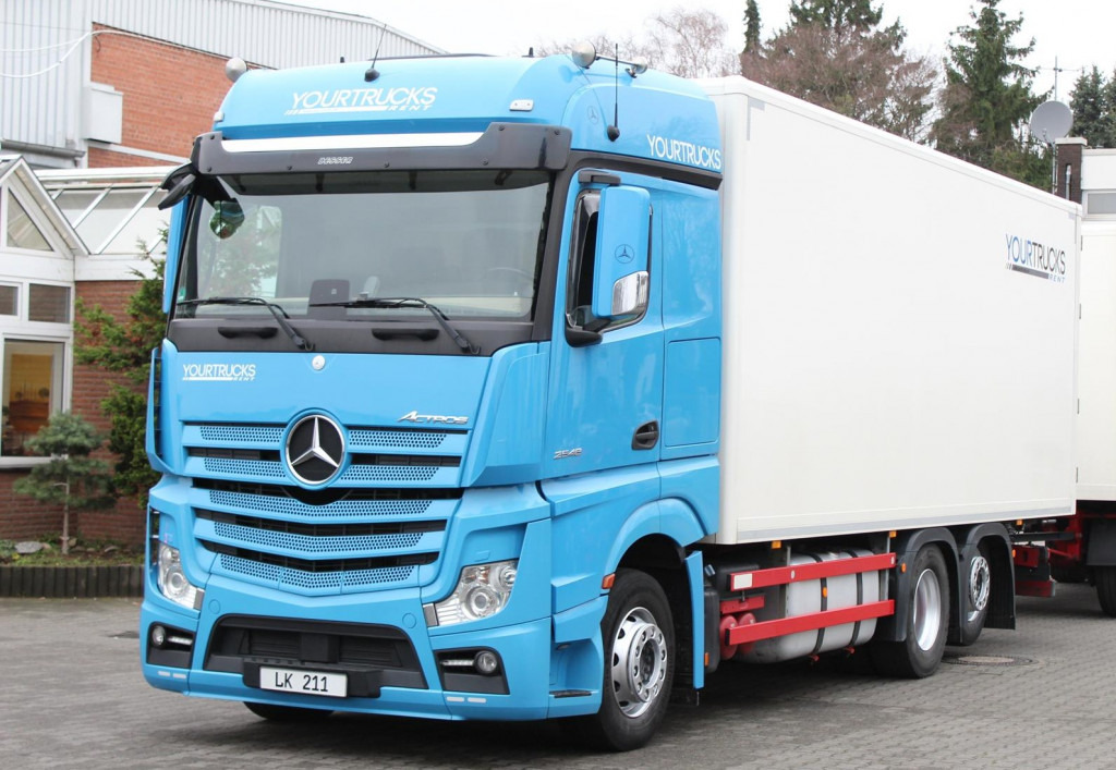 Mercedes-Benz Actros 2548 Koffer Retarder Schlafkab Kühlbox - 小型货车:图1 Mercedes-Benz Actros 2548 Koffer Retarder Schlafkab Kühlbox - 小型货车:图1