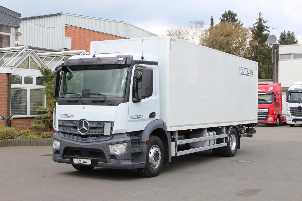 Mercedes-Benz Antos 1830 E6 Koffer 7,7m LBW S.Tür ACC LDW - 厢式卡车:图1 Mercedes-Benz Antos 1830 E6 Koffer 7,7m LBW S.Tür ACC LDW - 厢式卡车:图1
